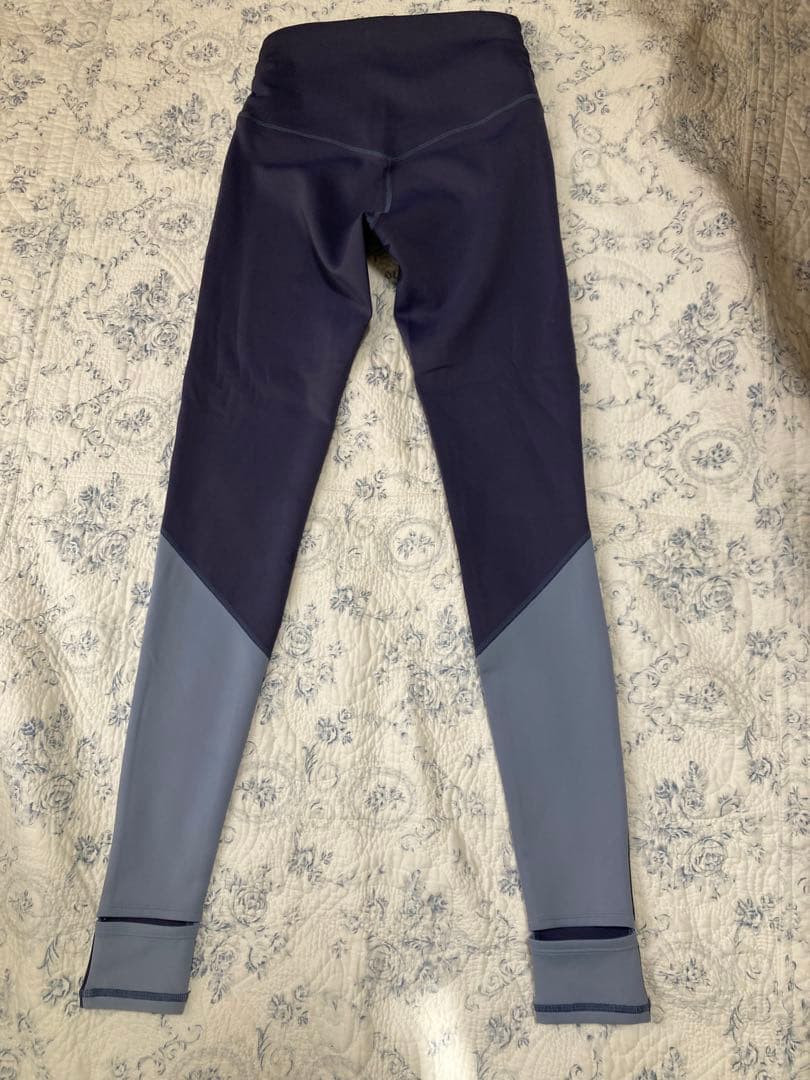 新品　スカーラS LAVAコンビ　バイカラー　レギンス　トレンカS