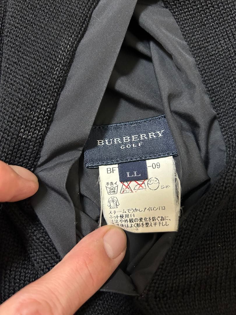 Burberry バーバリー リバーシブル ニットジャケット
