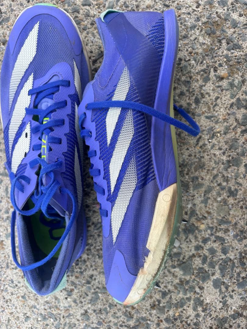 ADIZEROフィネス スパイクシューズ 25.5 交渉可能
