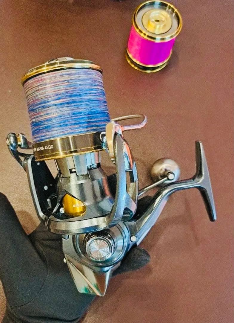 ダイワ 21サーフベーシア45QD RCSサーフスプールセット ゴメクサスノブ