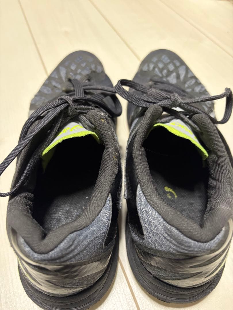 ASICS バレーボールシューズ ブラック/グレー/ライム　27.0