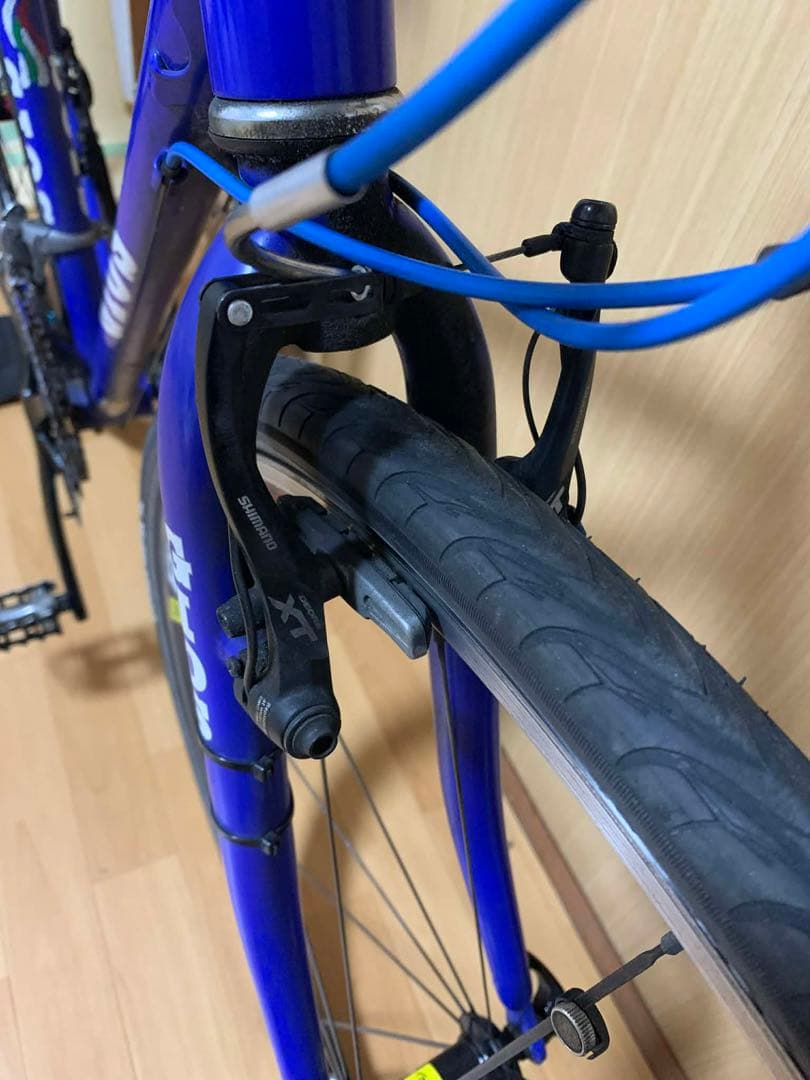 GIOS MISTRAL クロスバイク 青 SHIMANO2x10s