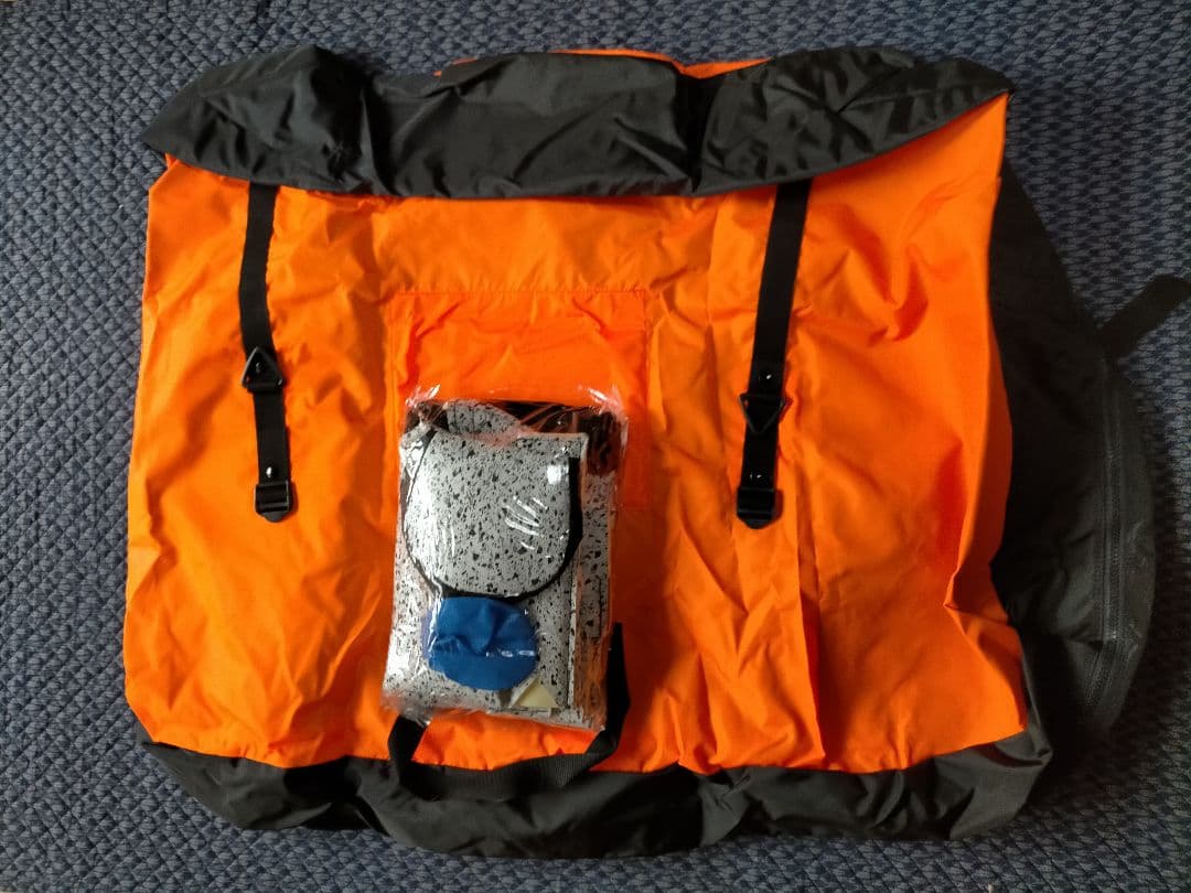 【80s☆DEADSTOCK】城東輪業・輪行セット一式 リュック 輪行袋 等
