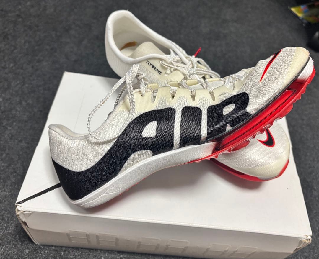 Nike エアズーム マックスフライ【25.5cm】モアテン白 maxfly