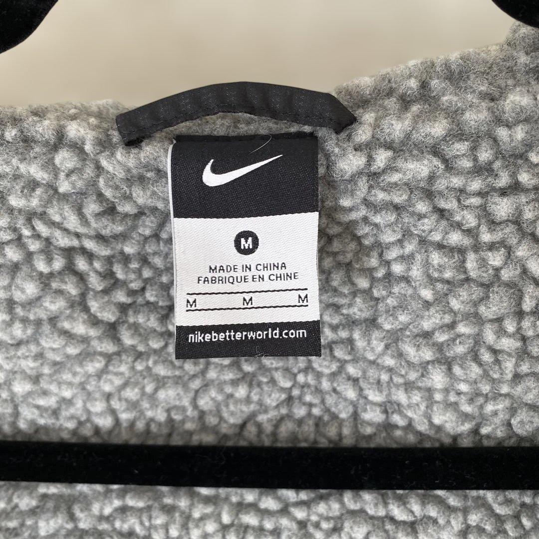 Nike フード付きベンチコート ブラック