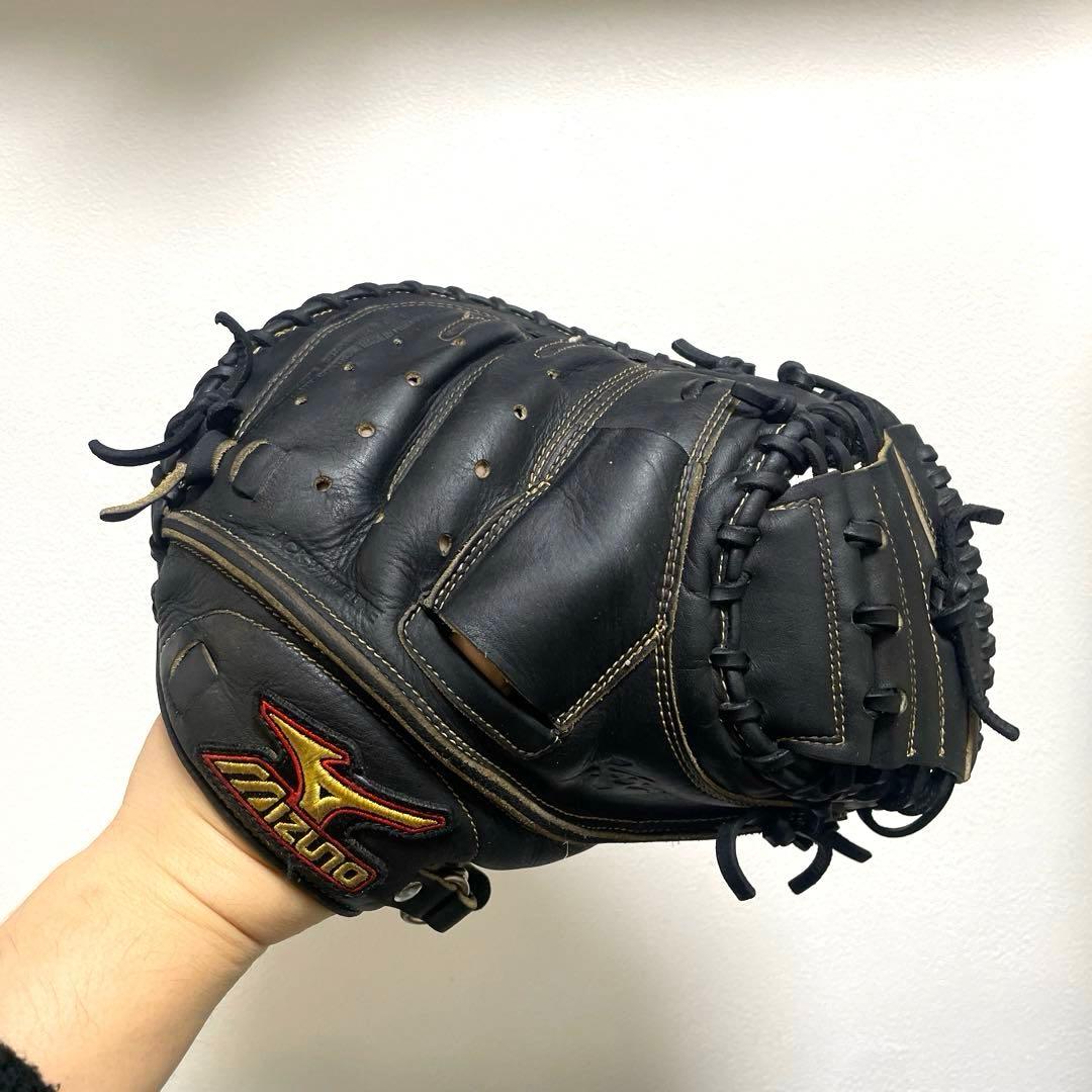 ミズノ ビクトリーステージ 型抜群 即戦力 軟式 少年 キャッチャーミット