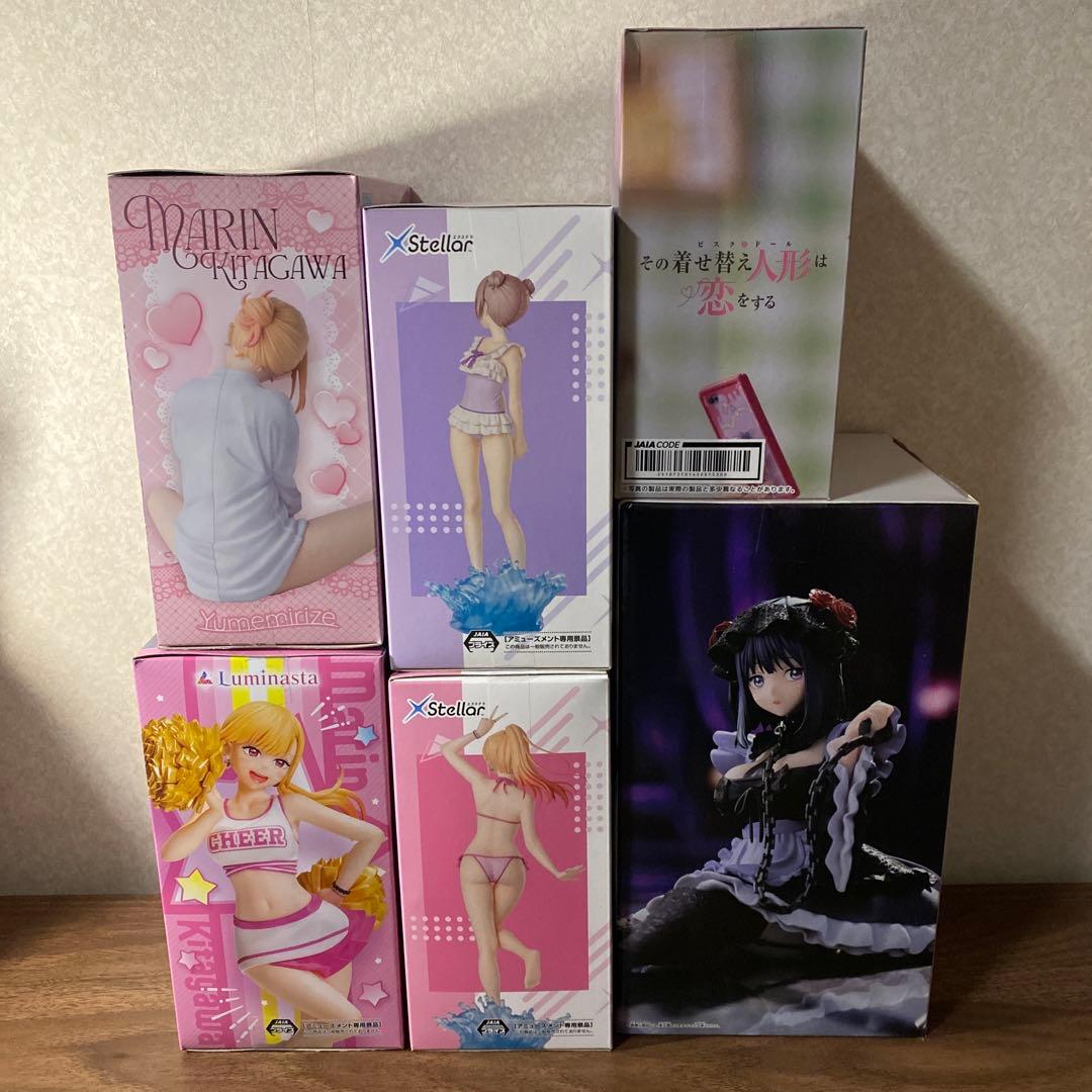 その着せ替え人形は恋をするフィギュア6点セット！　未開封！