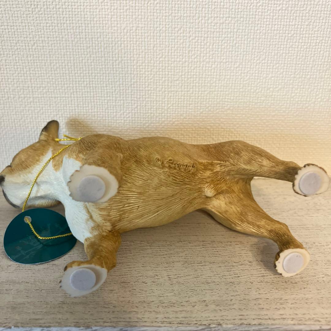 LEONARDO 英国製　陶器　フレンチブルドッグ　ビンテージ　フィギュリン