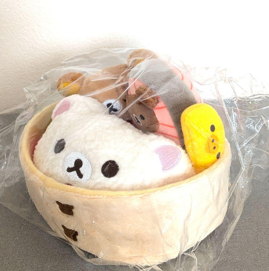 和食展✕リラックマ限定/和食お弁当ぬいぐるみセット/新品未開封品