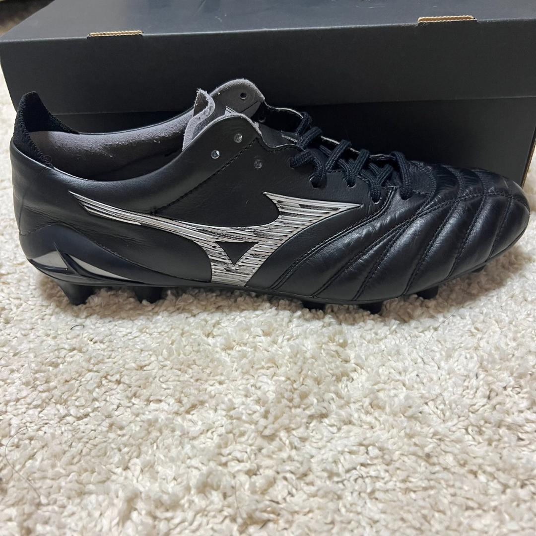 Mizuno Morelia Neo ブラック サッカー、6.5サイズシューズ