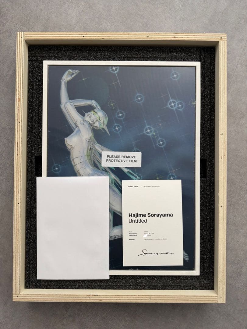 Hajime Sorayama Untitled 空山基 ED500 フレーム付