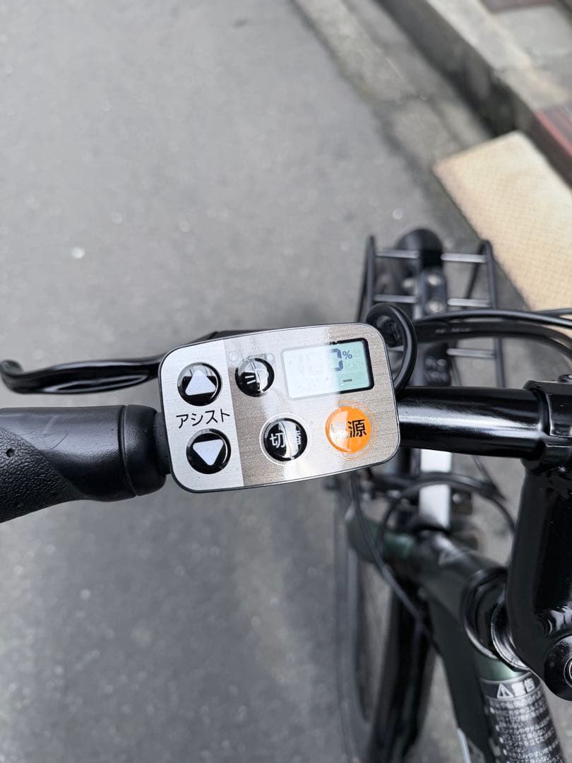大阪府　パナソニック　スポーツ　 電動アシスト自転車 オリーブグリーン