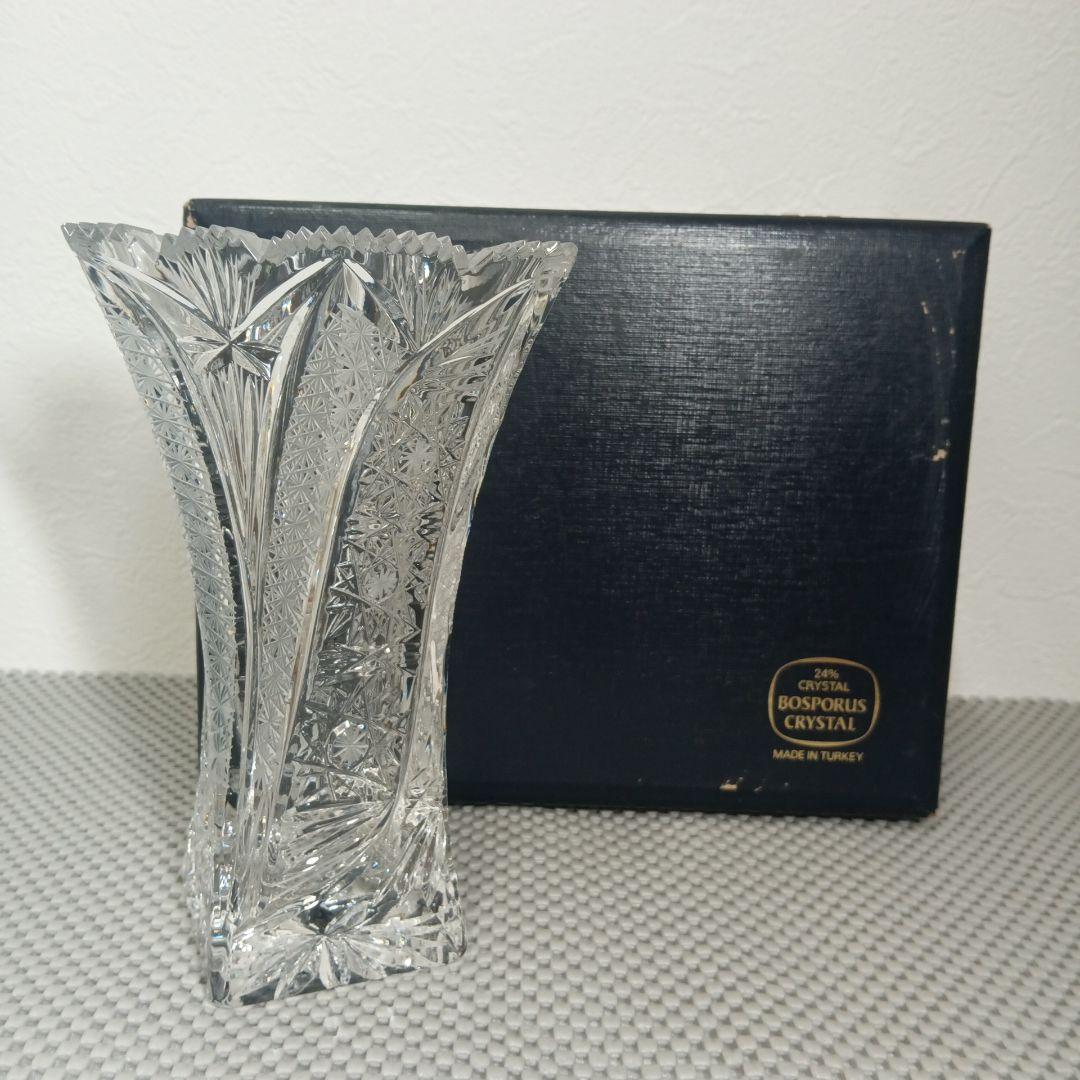 BOSPORUS CRYSTAL ボスポラスクリスタル クリスタル 花瓶 花入