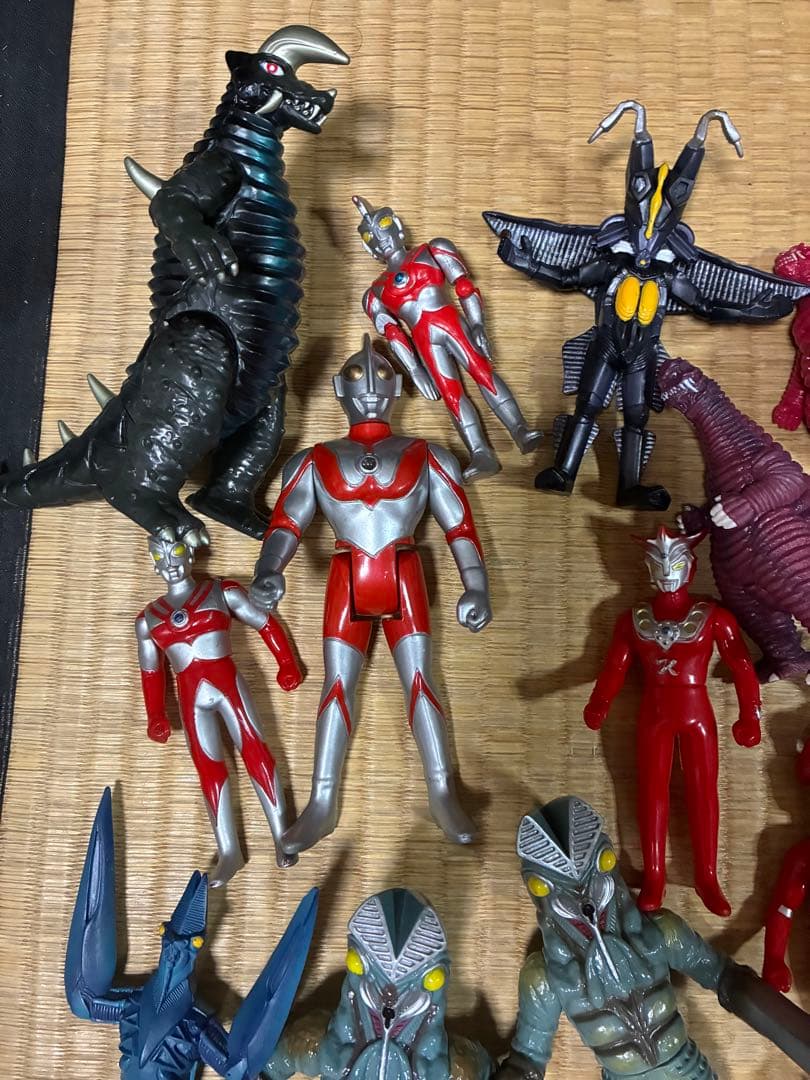 ウルトラマンシリーズ　ソフビフィギュア　可動フィギュアまとめ売り