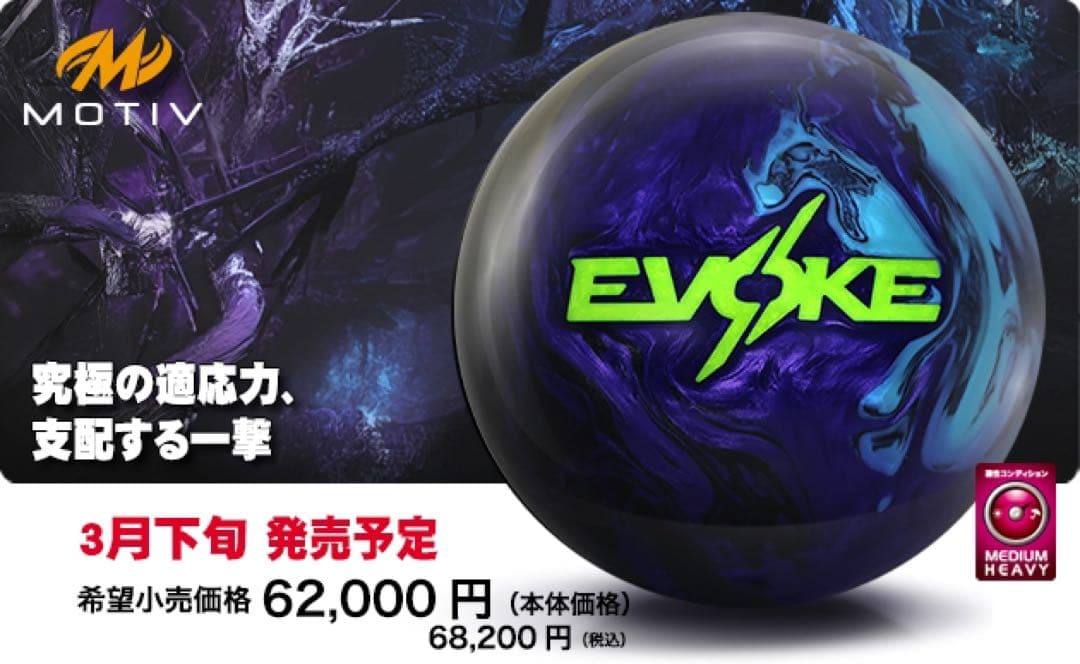 MOTIV EVOKE イヴォークヒステリア　15ポンド