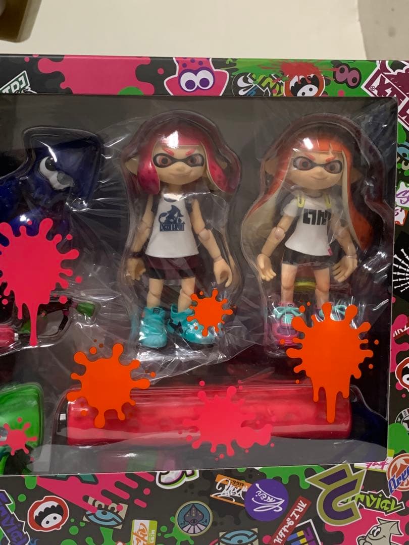 ゲームキャラクター figma 400-DX Splatoon Girl DX Edition