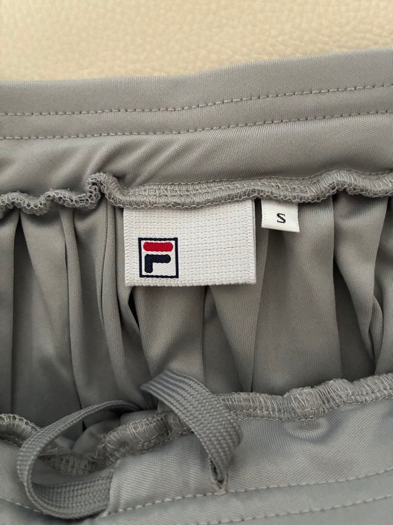 FILA テニスウェア Sサイズ グレー/ブラック