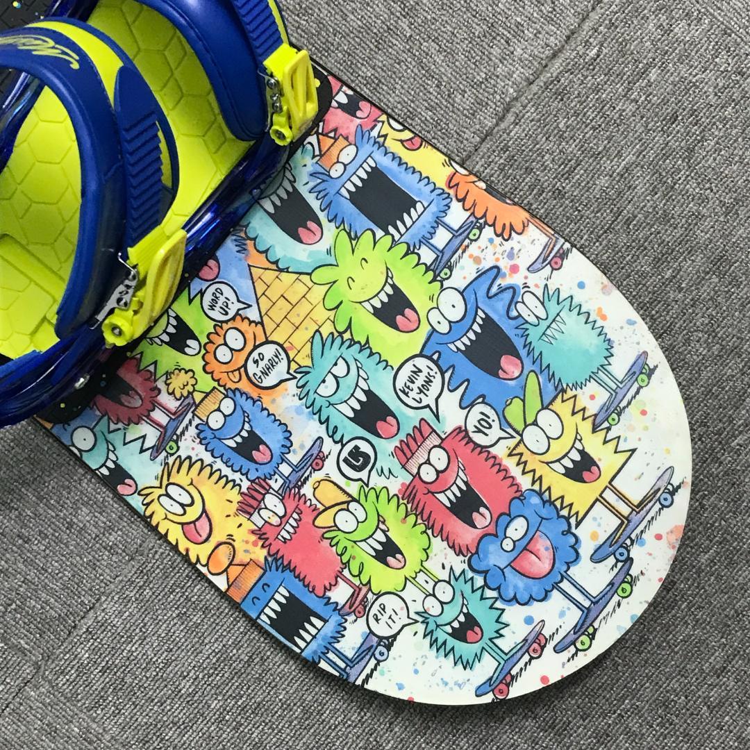 2点セット■美品■子供用■WAX済■BURTON ボード ビンディング