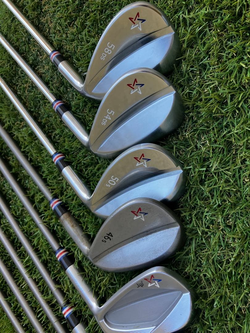 【レア】アーティザン CB 限定 スチールファイバー 5-PW 50,54,58
