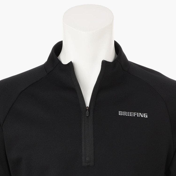 【新品タグ付き】BRIEFING TOUR LS HALFZIP ブラック