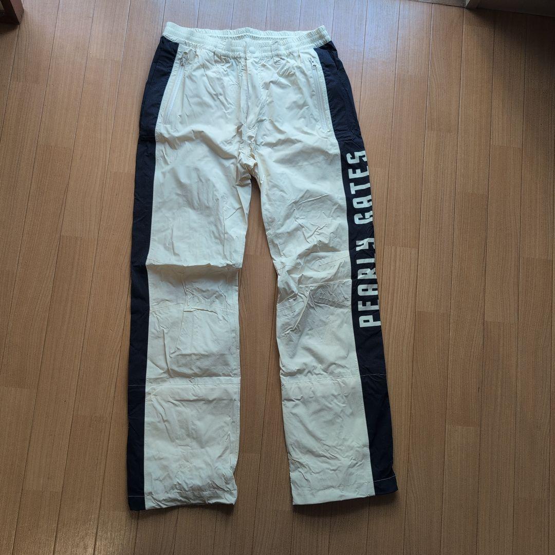 週末限定　PEARLY GATES メンズレインウェア上下 4　キャップ付き