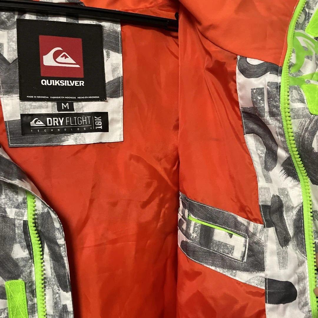 QUICKSILVER スノーボードウェア men's上M/下S