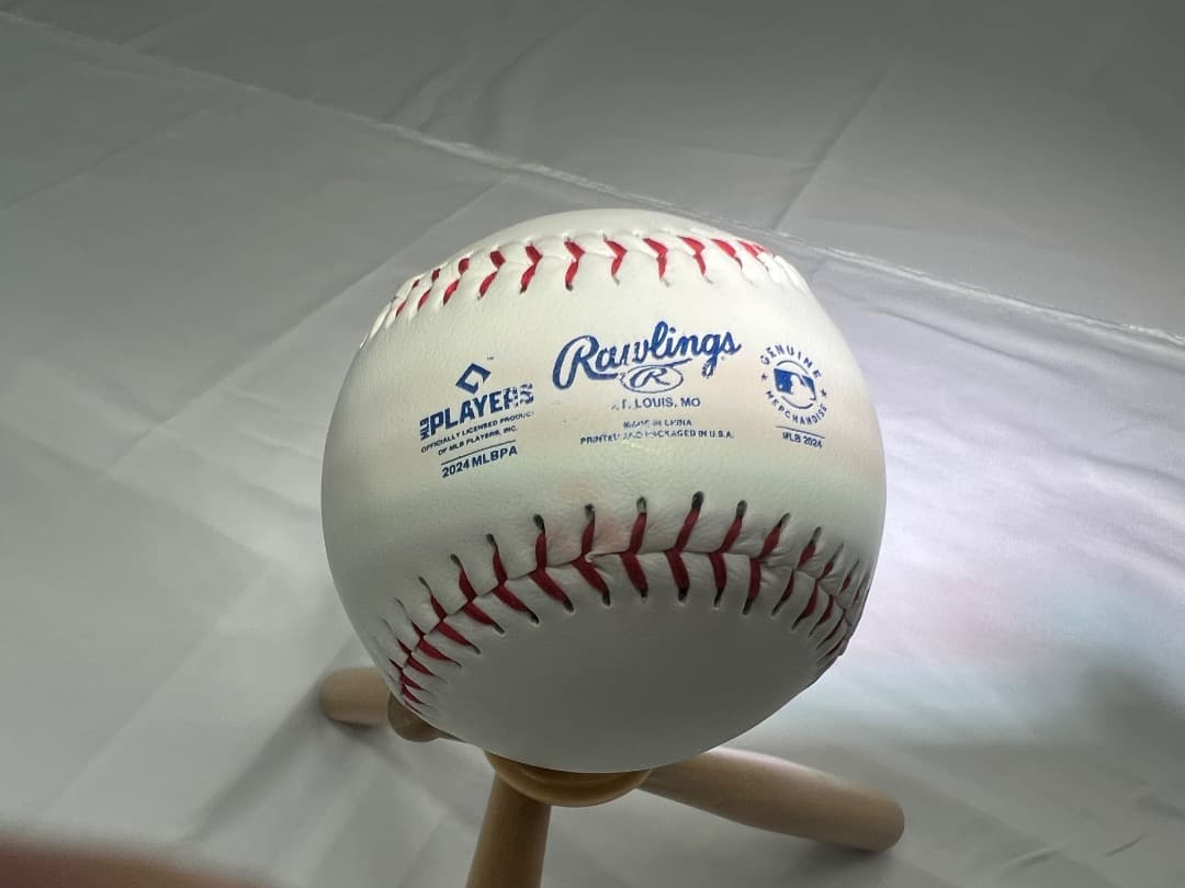 大谷翔平 #17 Rawlings MLB公式ボール スタンド付