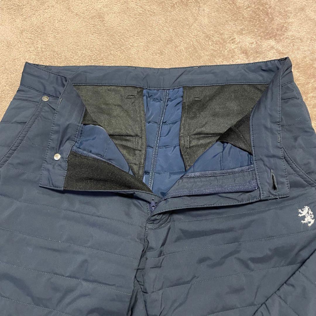 3000円引き【ADMIRAL GOLF】秋冬 中綿入り 防寒ゴルフパンツ L