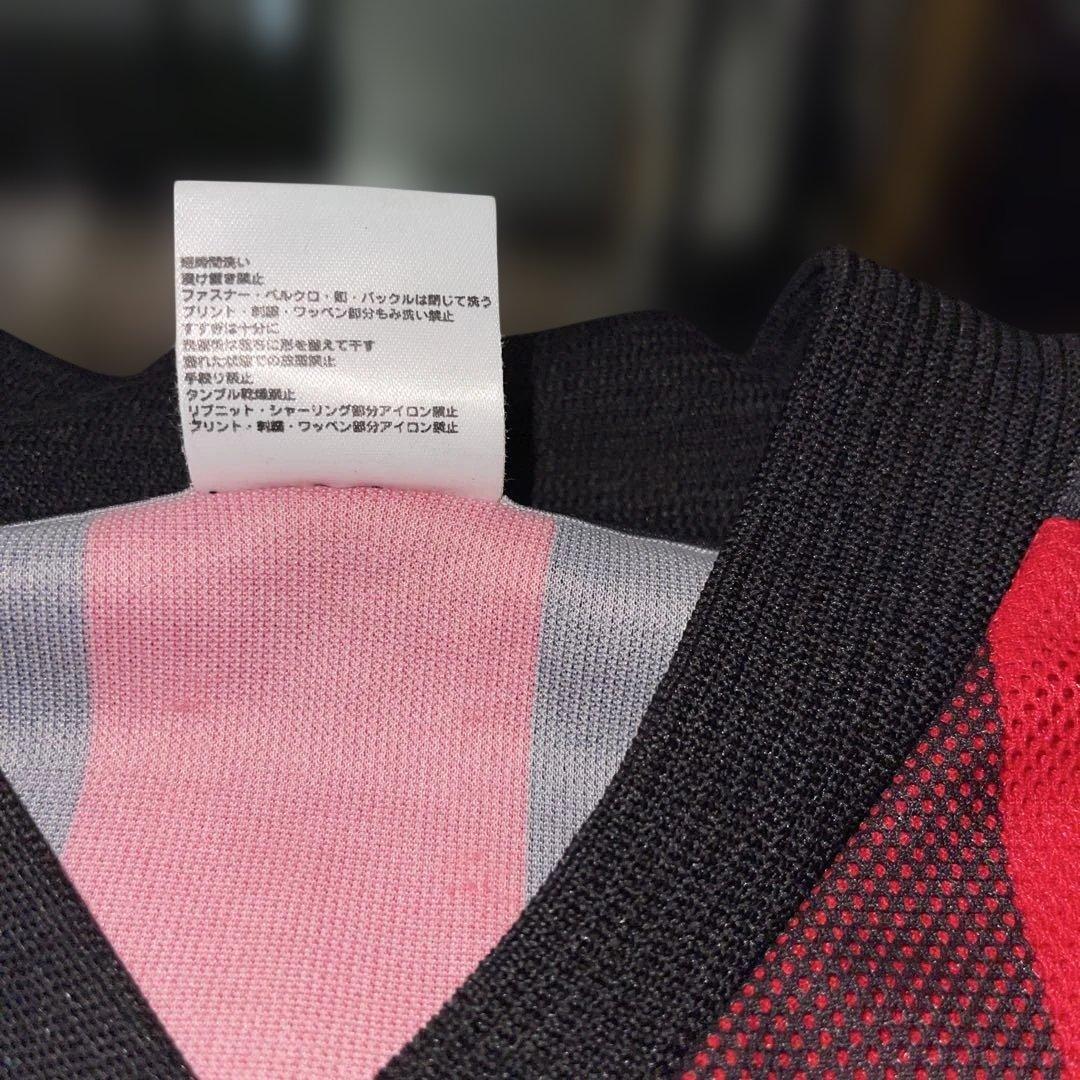 ACミラン adidas 17-18 ホーム　ユニフォーム　ストライプ