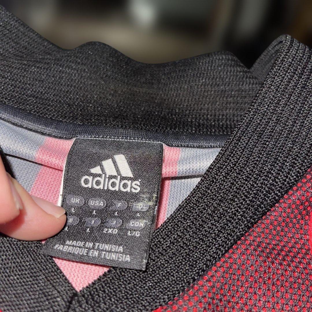 ACミラン adidas 17-18 ホーム　ユニフォーム　ストライプ