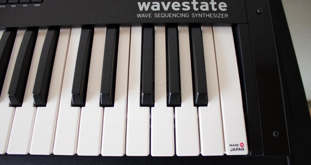 KORG wavestate SE 61鍵盤 美品 純正ケース付 ソフト未使用