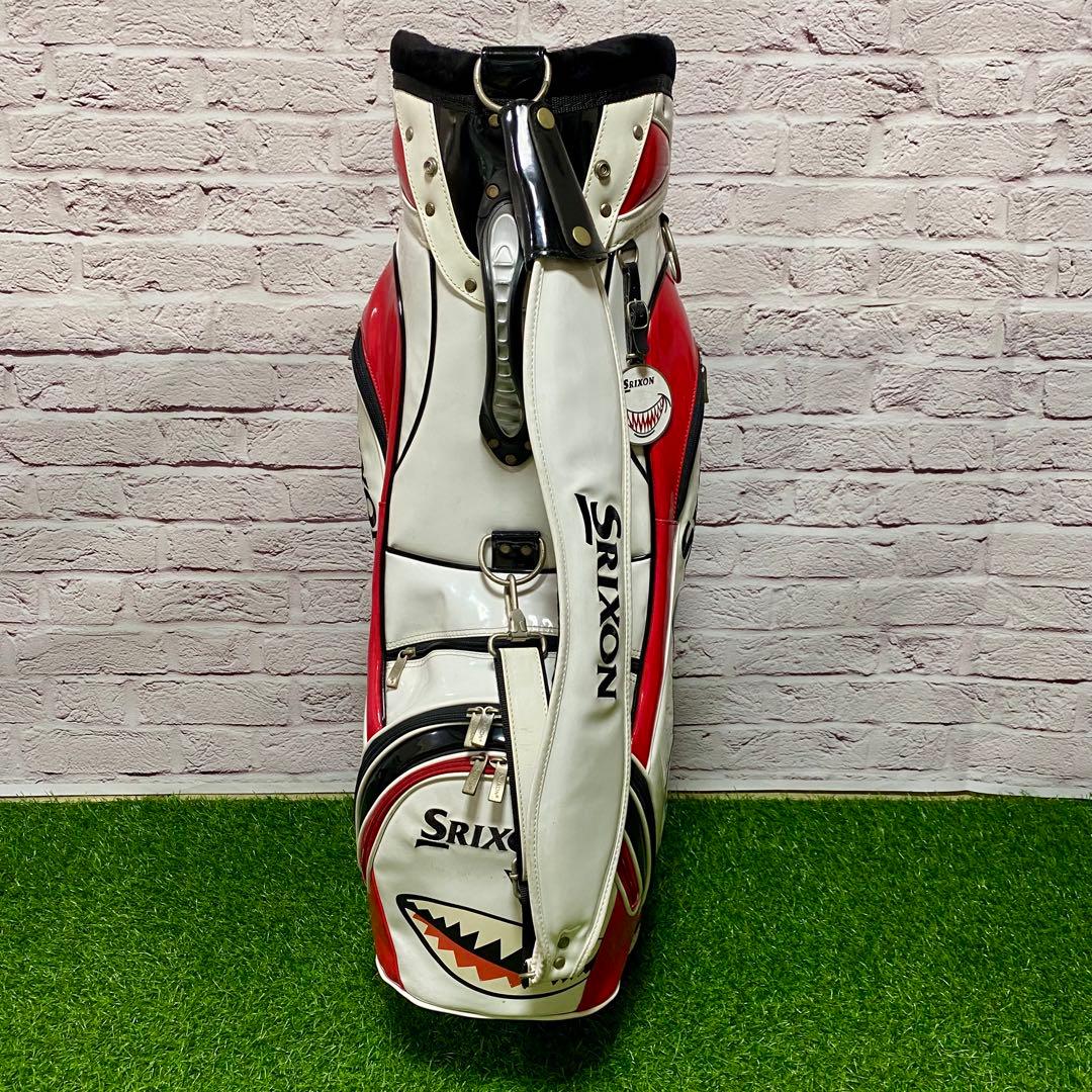 SRIXON スリクソン キャディバッグ ガオモンスター 白 ゴルフ メンズ