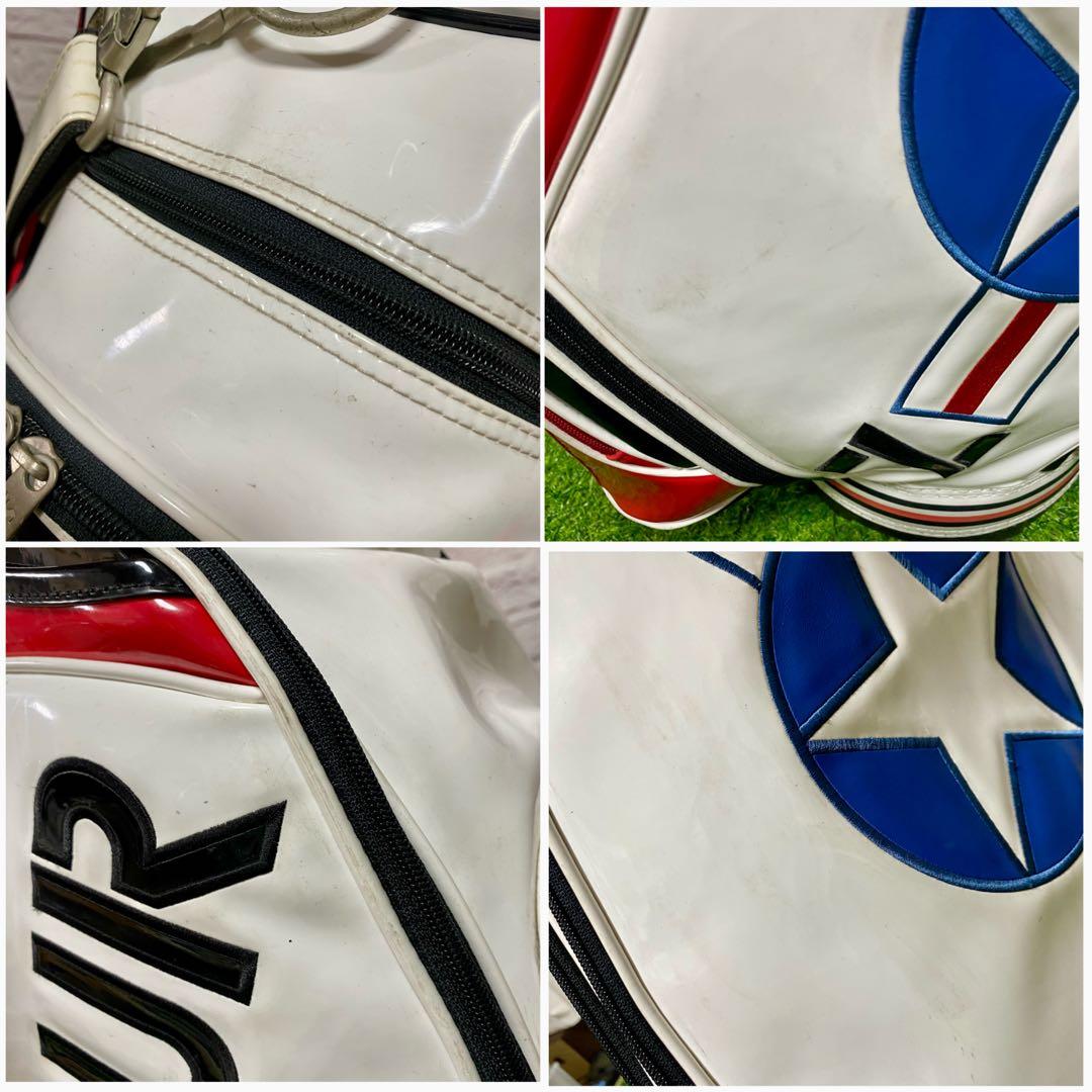 SRIXON スリクソン キャディバッグ ガオモンスター 白 ゴルフ メンズ