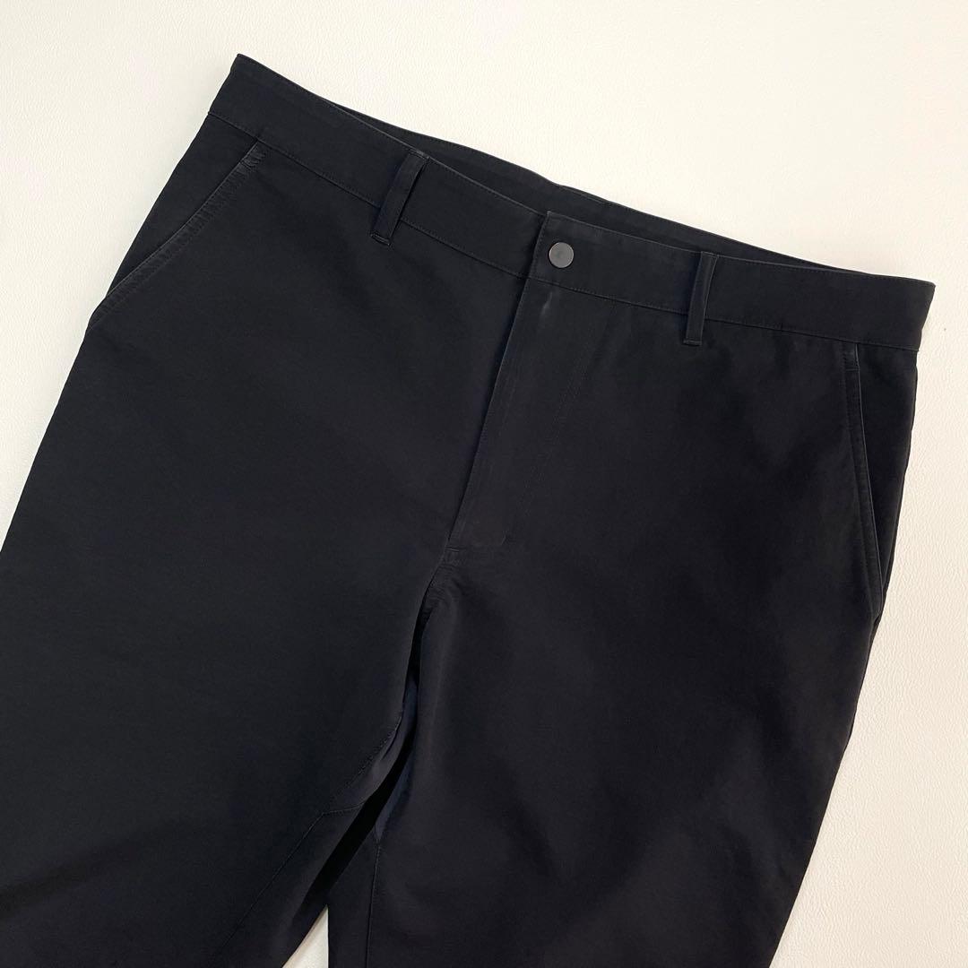 6450 TFW49　ストレッチパンツ　ロングパンツ　撥水性　ブラック