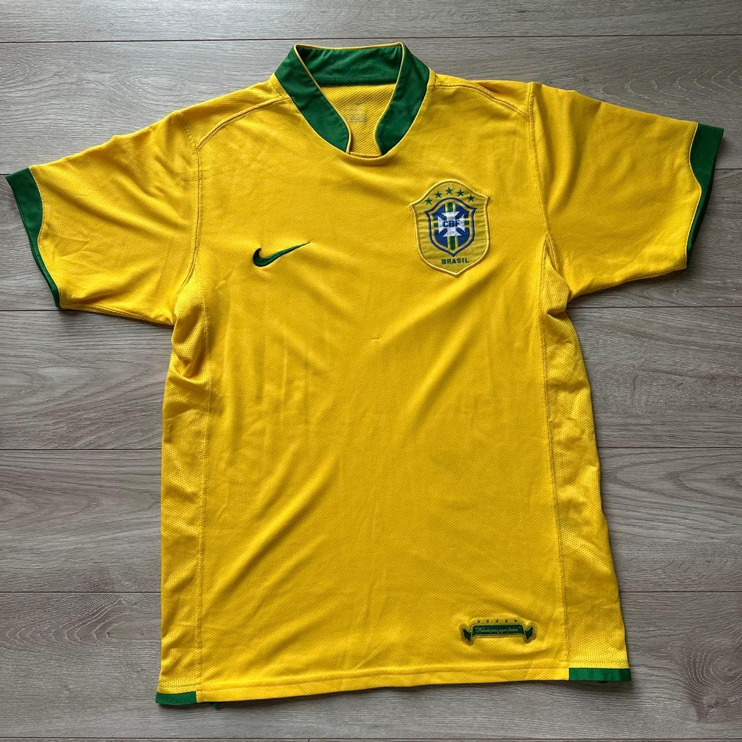 NIKE サッカー ブラジル代表 ユニフォーム 06-07年 S モロッコ製