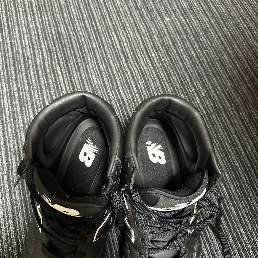 New Balance 480 ブラック ハイカットスニーカー