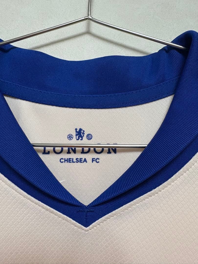 Chelsea FC Nike サッカーシャツ ホワイト/ブルー
