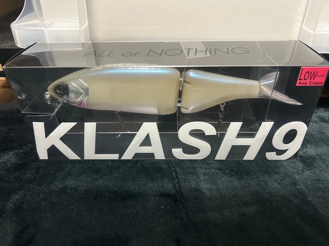 KLASH9 3つセット売り　バス釣り引退