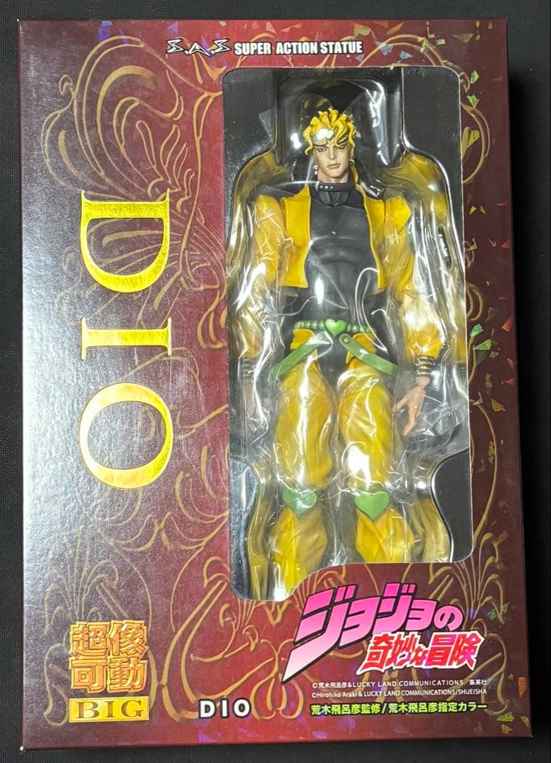 超像可動BIG ジョジョの奇妙な冒険 DIO フィギュア