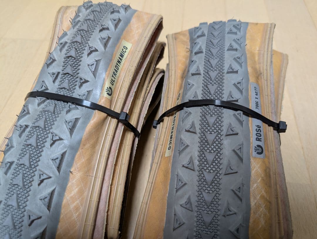 ULTRADYNAMICO rose race tire 700 42c【2本】