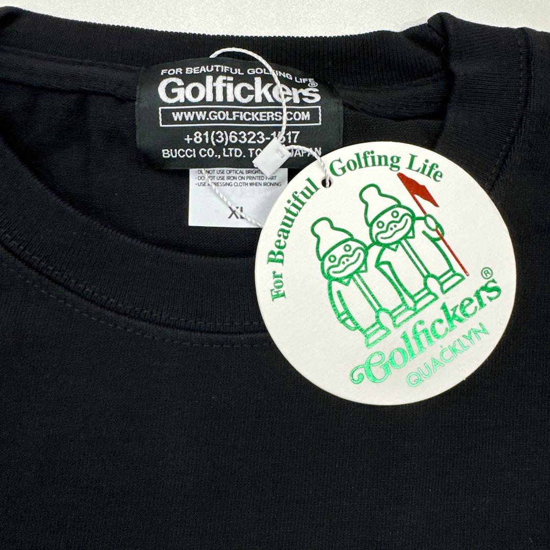Golfickers Masada golf Tシャツ XL ブラック