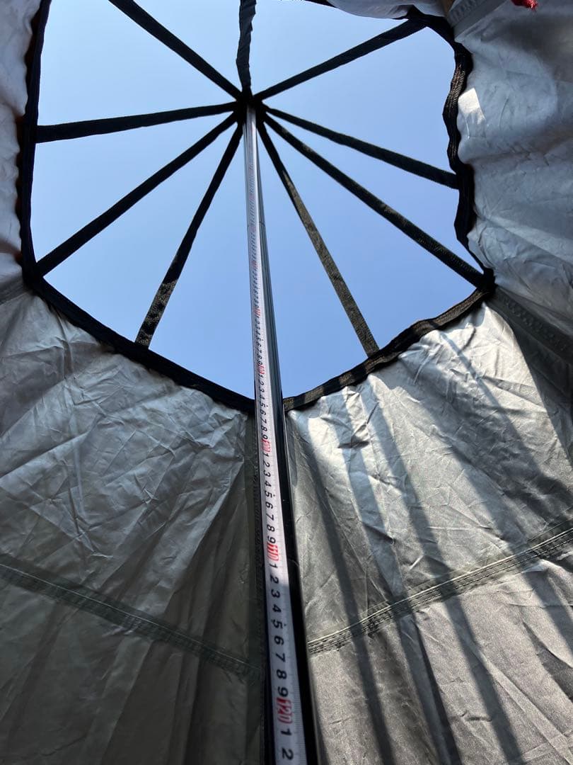 煙突穴有ティピーテント　ブラウン