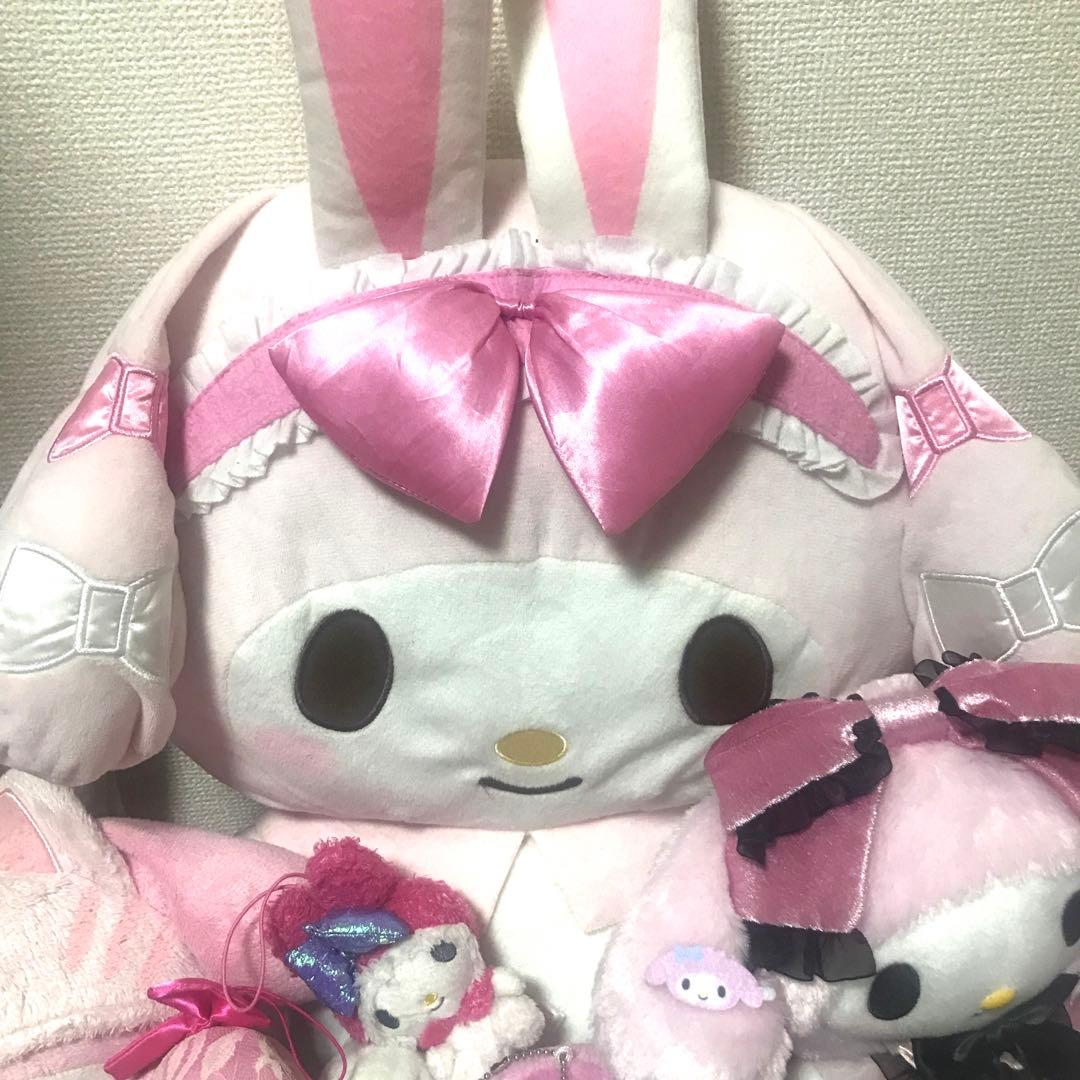 レア　ビッグ　マイメロディ ぬいぐるみセット バニー風11点セット