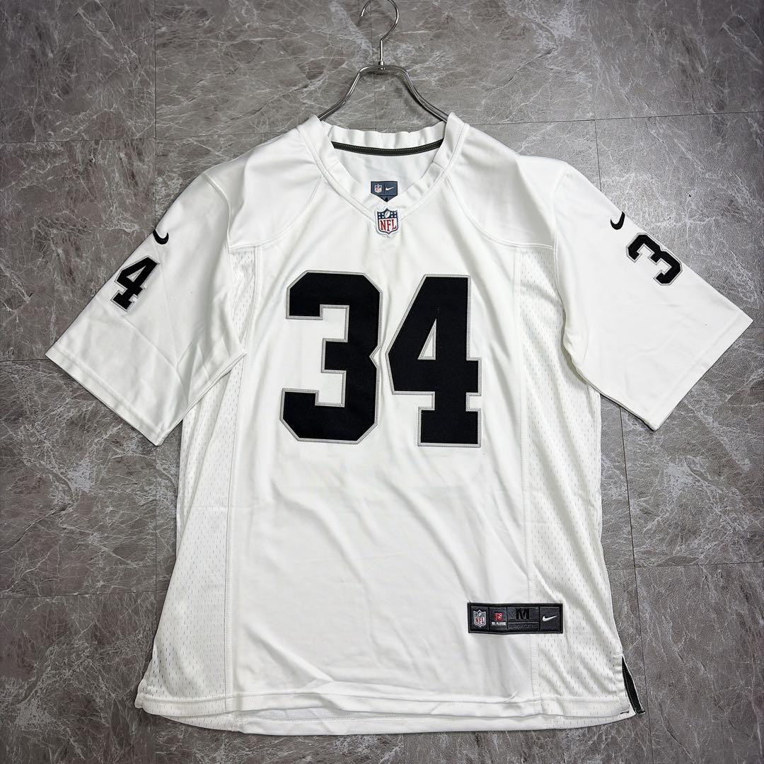希少 NIKE NFL レイダース ボージャクソン ゲームシャツ 白　M