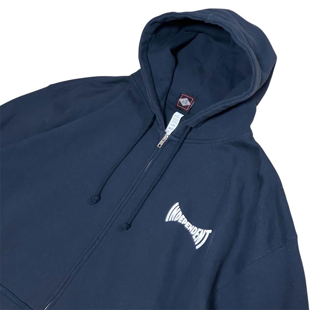 INDEPENDENT INDYバックロゴ ジップパーカー ZIP HOODIE