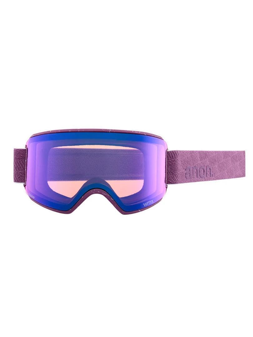 新品 anon WM3 アノン GRAPE MFIフェイスマスク・スペアレンズ付
