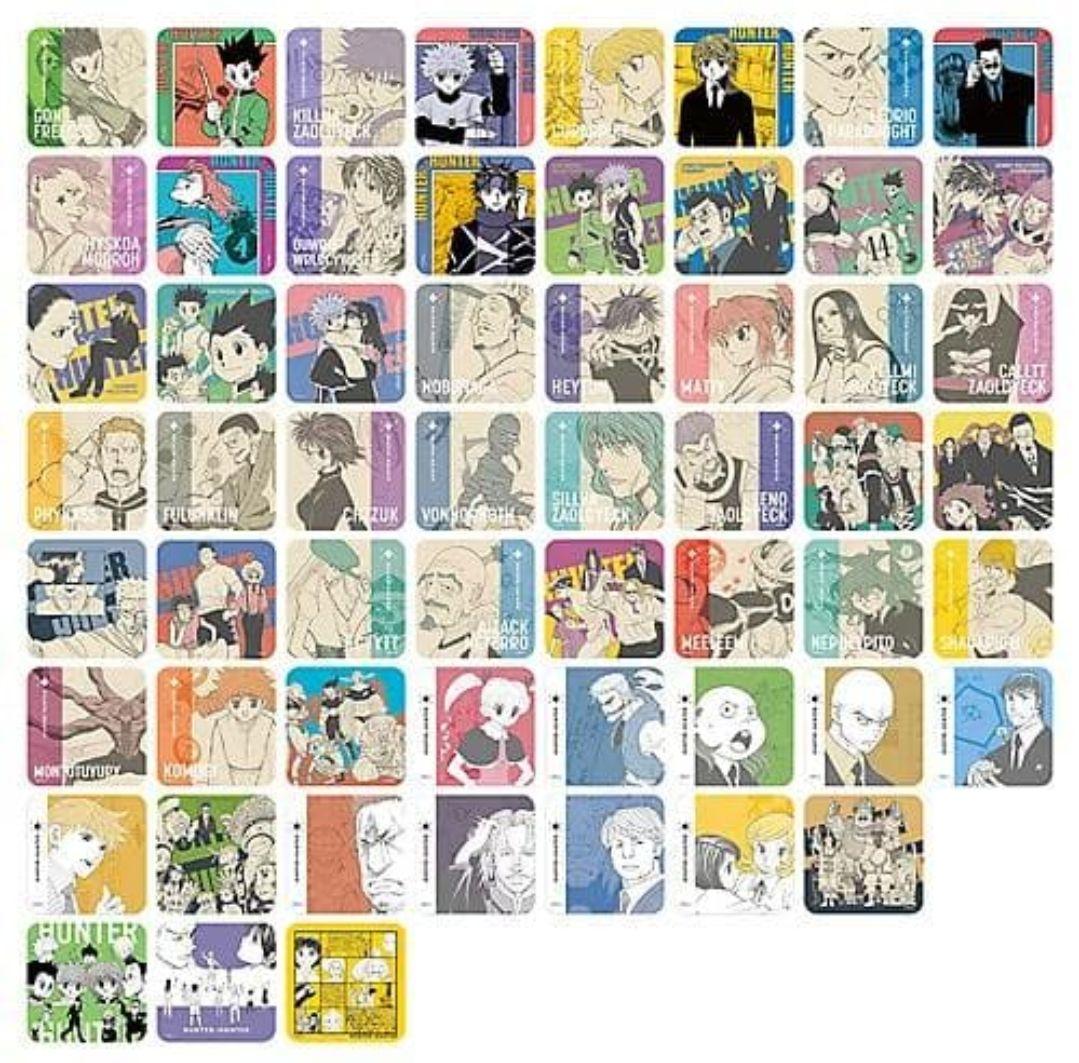 HUNTER×HUNTER アートコースター 第2弾 5box 未開封