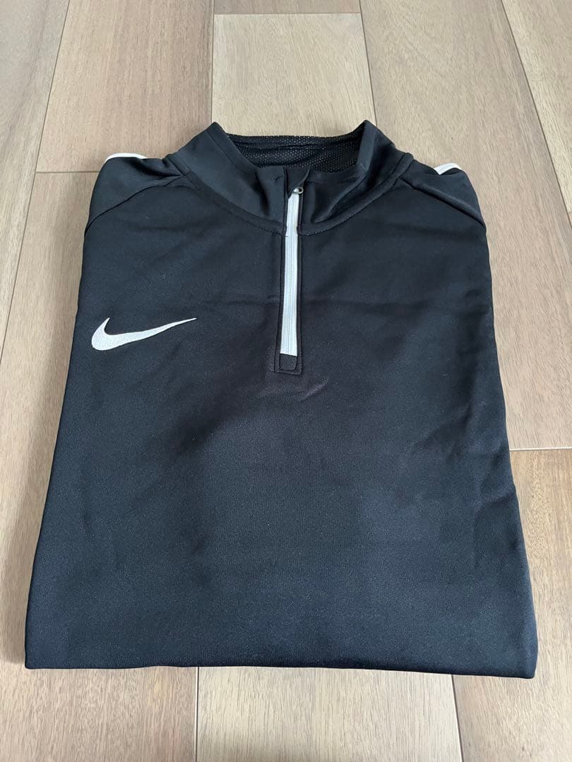 Nike DRI-FIT ブラックジャージ XL ドリルトップ