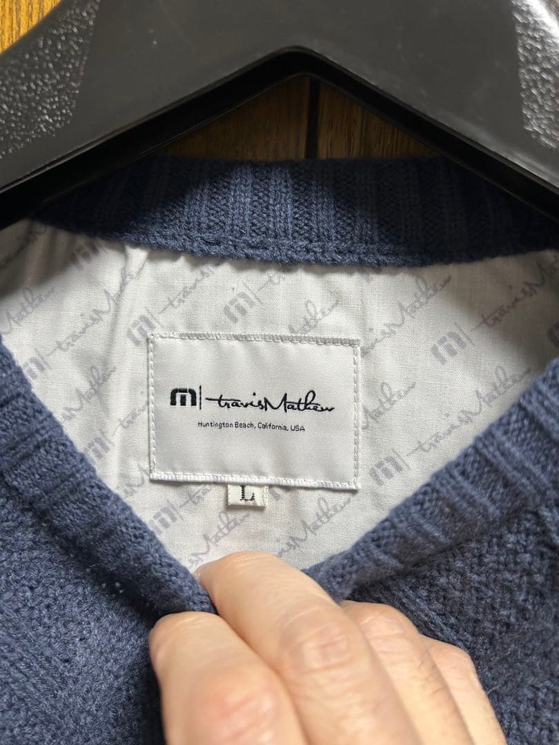 トラヴィスマシュー クルーネックニット ⭐️美品⭐️ サイズＬ