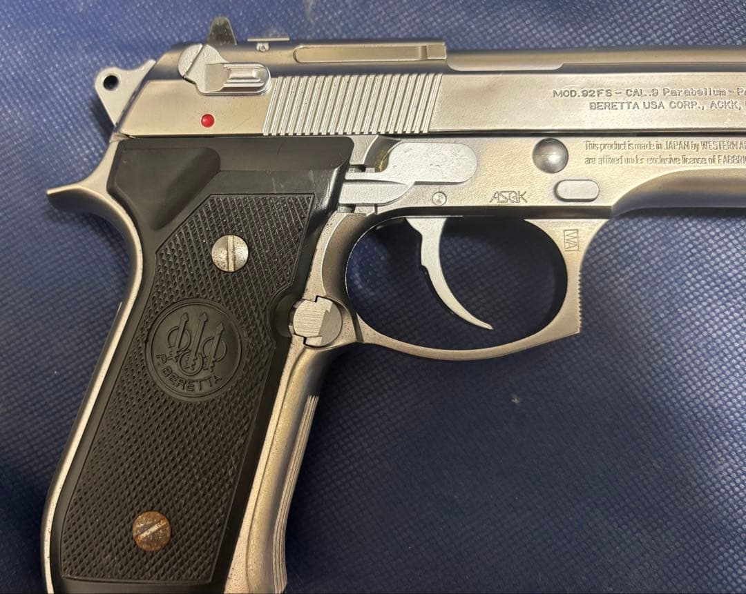 WA ベレッタM92FS INOX　マグナブローバック　エアソフトガン